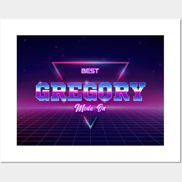 Best Gregory Name Wall Art by My Artsam